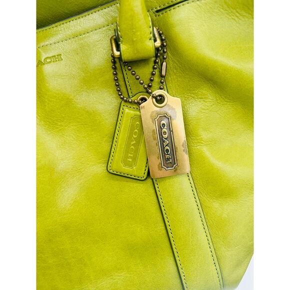 Coach MBK Leather Weekend Tote - Picture 12 of 12